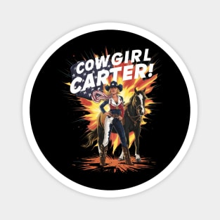 cowboy carter - Girl with amircan dream Magnet